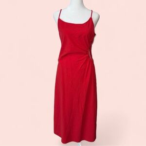 Boutique Red Women's Midi Dress